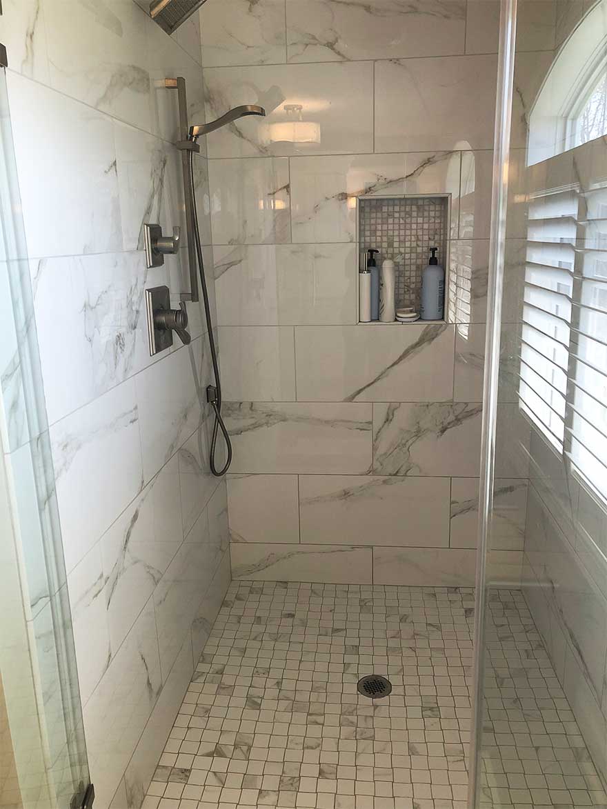 The Mendon Project shower